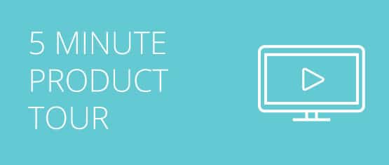 5 minute product tour popup