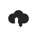 Minimalistic stylized silhouette of a tree on a solid green background for Jonas Construction Software.