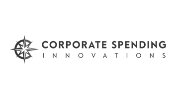 Alt text: Logo for Jonas Construction Software, a company specialized in integrated solutions for contractors. Represented by a stylized compass symbol above the bold-text company name, set against a plain green background. The modern font emphasizes innovation in corporate spending for specialty contractors.