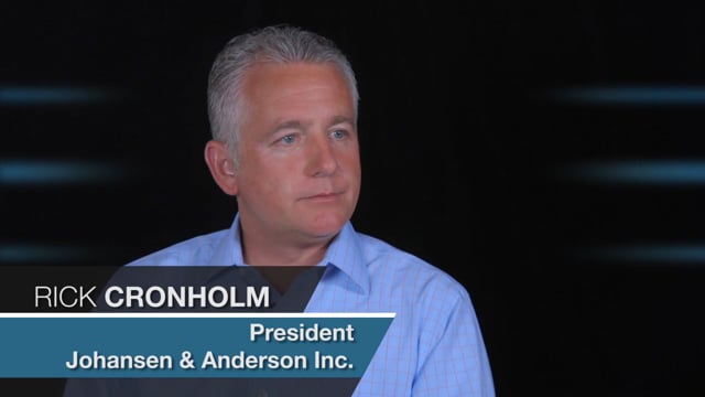 Construction.

Alt text: A professional headshot of Rick Cronholm, the president at Johansen Construction. He is a middle-aged man with short grey hair and a light blue shirt, looking slightly to the left.