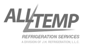 refrigeration services". The logo is presented against a neutral background.